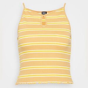 BDG Urban Outfitters Striped Keyhole Tank Top NWOT
